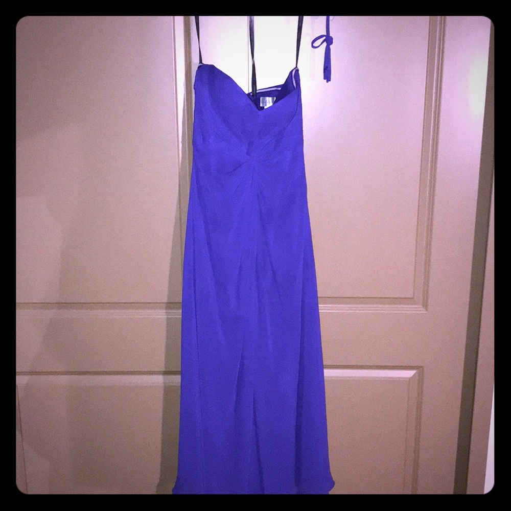 Jewel Purple Floor Length Dress